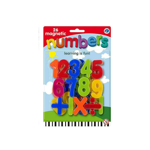 Kandy Toys Numbers - 26 Magnetic Pack (Learning Is Fun)