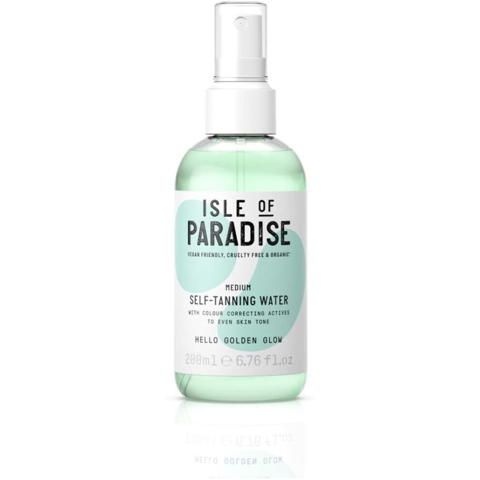 Isle Of Paradise Self-Tanning Water Medium 200ml