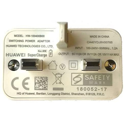 Huawei Huawei SuperCharge - Genuine Mains Adapter Charger 2