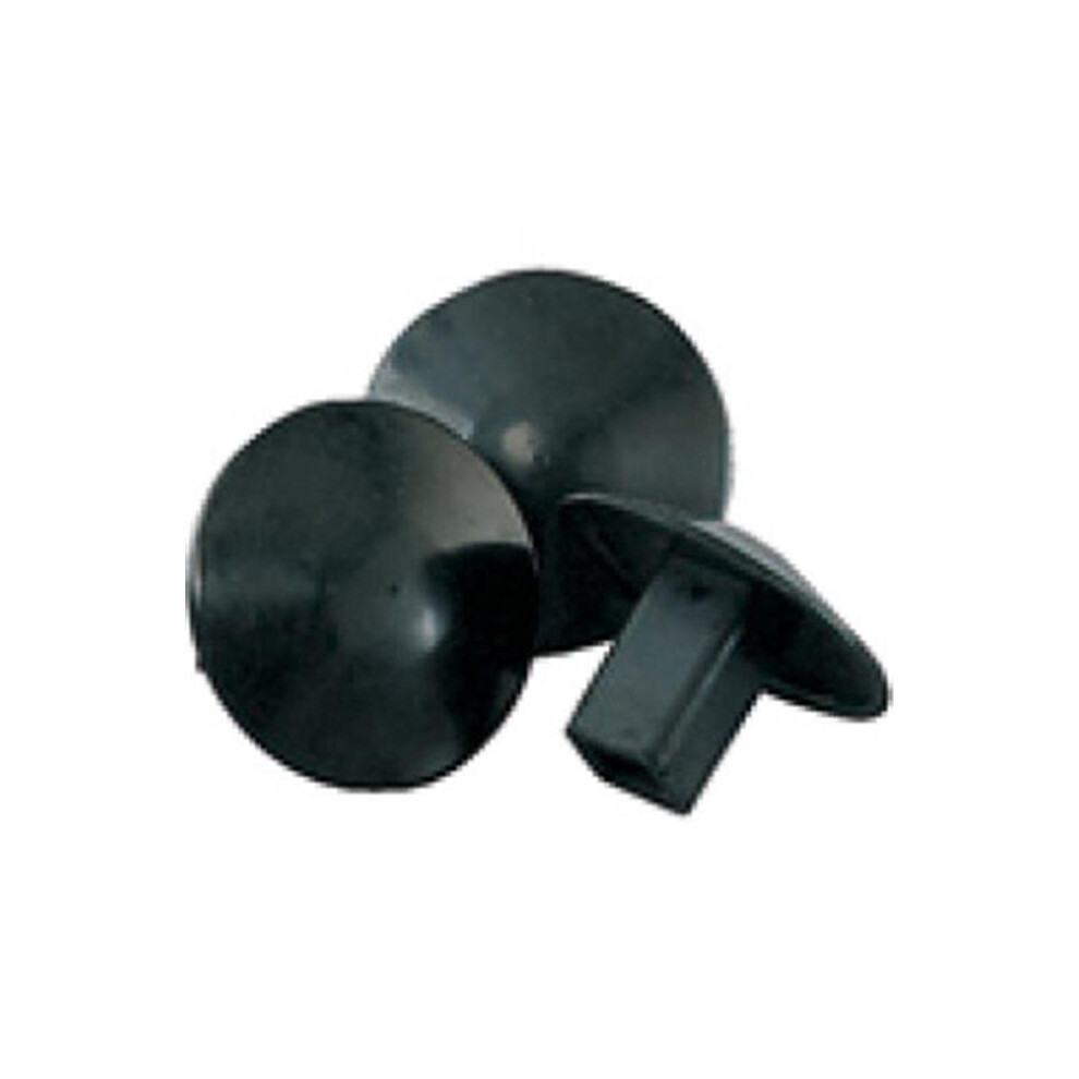 Champion Sports 0309 Molded Rubber Ground Anchor Plug, Black Molded