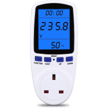 Power Meter Plug | Energy Monitor with LCD Display