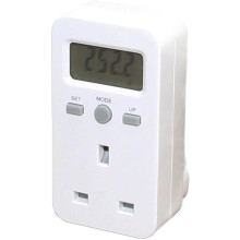 UK Plug-in Energy Monitor Power Meter Electricity Usage Monitor