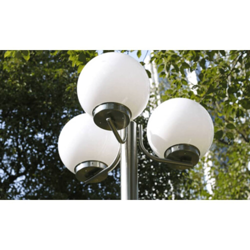 VidaXL vidaXL Garten-Kandelaber 3-flammig 220 cm 2