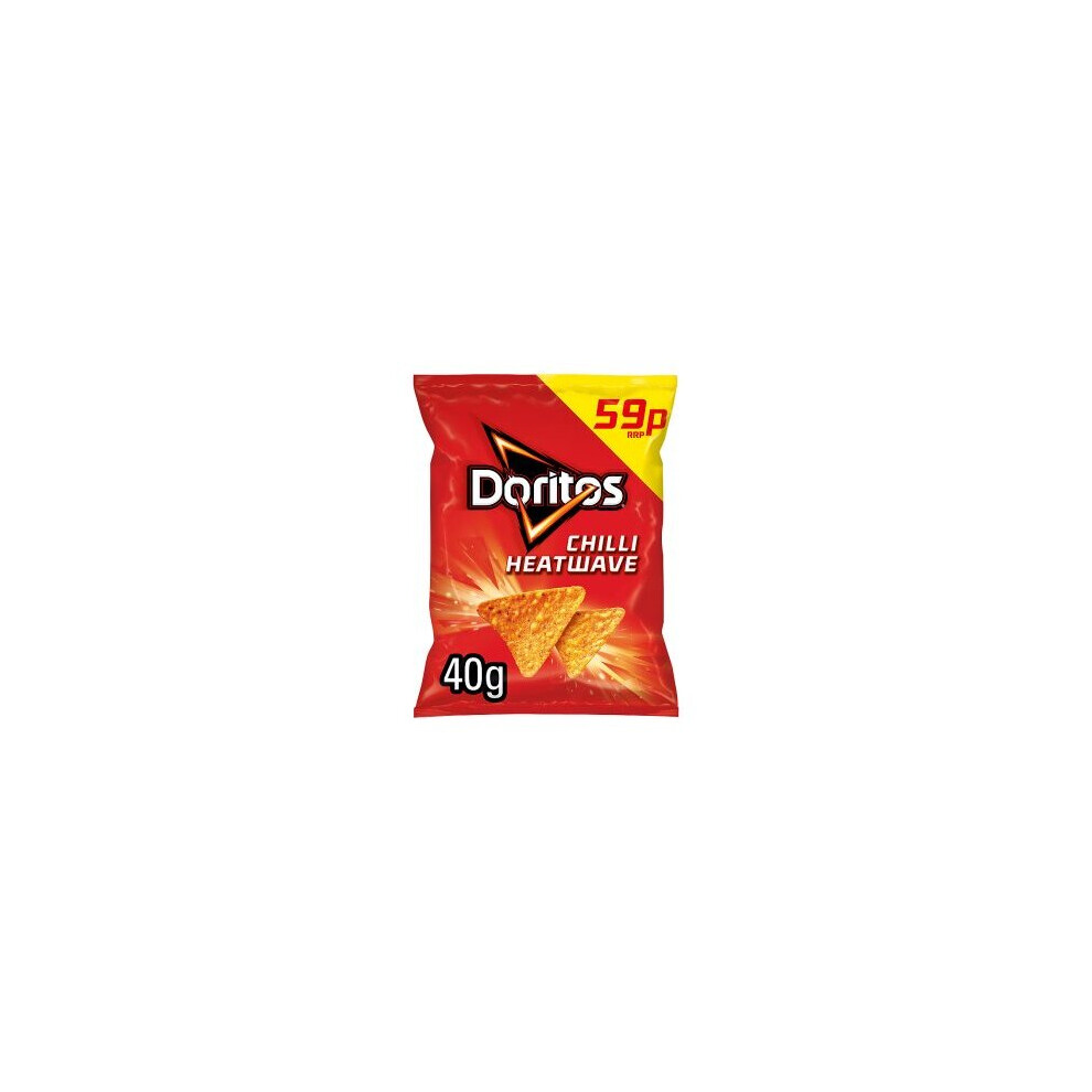 Doritos Chilli Heatwave Tortilla Chips 40G X 32 Bags
