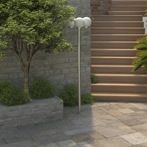 VidaXL vidaXL Garten-Kandelaber 3-flammig 220 cm 1