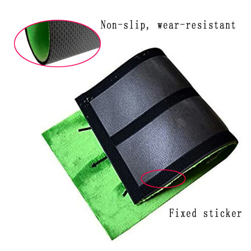 Golf Training Mat Golf Swing Detection Hitting Mat for Mini Golf Practice Training Aid Mat 1