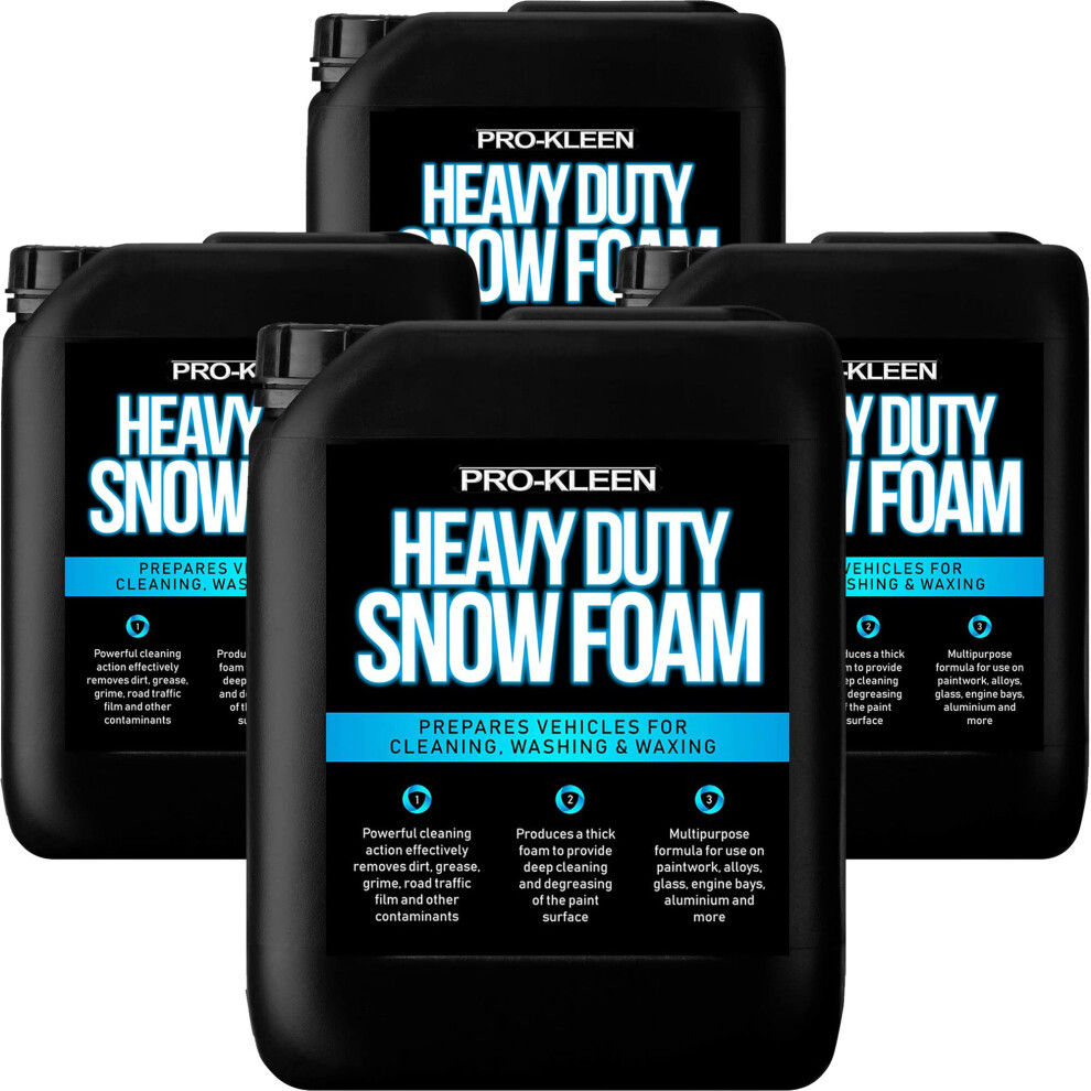 (20L) Pro-Kleen Heavy Duty Snow Foam Car Wash Shampoo