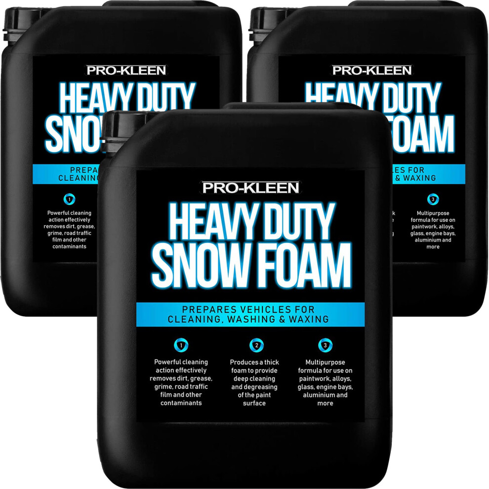 (15L) Pro-Kleen Heavy Duty Snow Foam Car Wash Shampoo