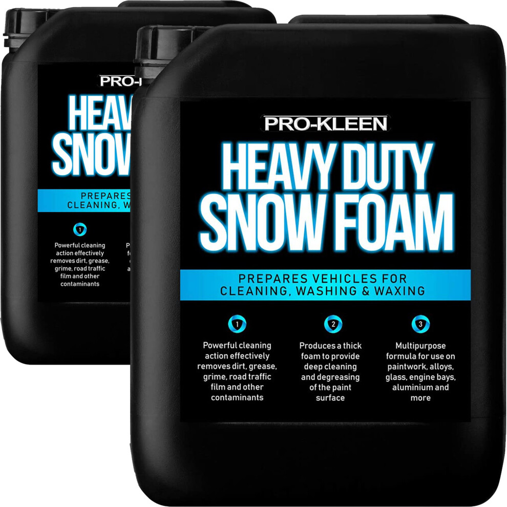 (10L) Pro-Kleen Heavy Duty Snow Foam Car Wash Shampoo