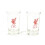 Liverpool FC Liverpool Two Pack Word Mark Shot Glasses 1