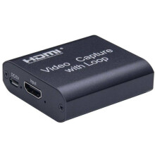 1080P Video Capture Card HDMI Loop Out to USB 2.0 Video Grabber Live Streaming