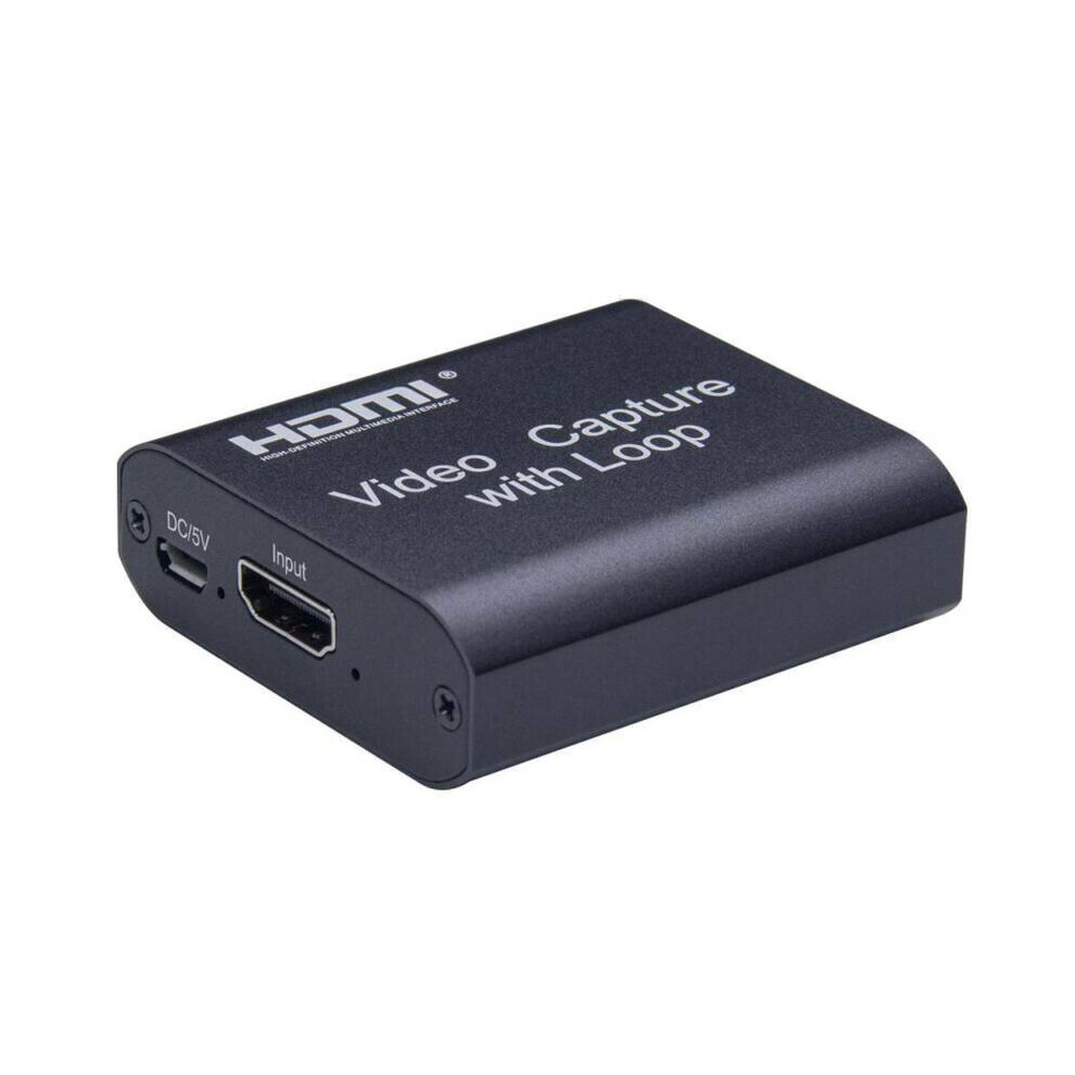 1080P Video Capture Card Hdmi Loop Out To Usb 2.0 Video Grabber Live Streaming 683546229625