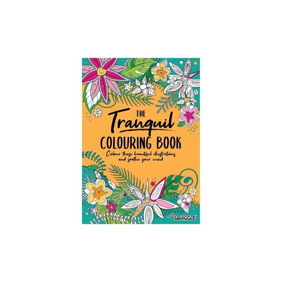 Martello Mind Relaxation Colouring Book - Tranquil White
