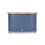 Swan Swan Nordic Oval Bread Bin w/Bamboo Cutting Board Lid Scandi Carbon Steel Soft Touch - Blue 1