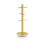 Swan Swan Retro Towel Pole and Mug Tree Set 6 Mug Capacity Non-Slip Bases Kitchen Storage Easy Clean - Yellow 2