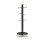 Swan Swan Retro Towel Pole and Mug Tree Set 6 Mug Capacity Non-Slip Bases Kitchen Storage Easy Clean - Black 2