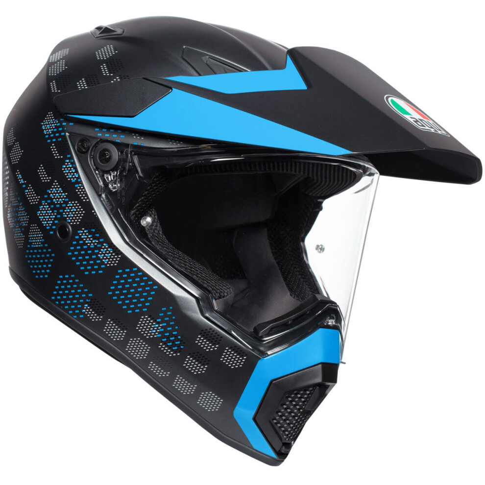 (Xs) Agv Ax9 Antartica Matt / Cyan Black 8051019038371