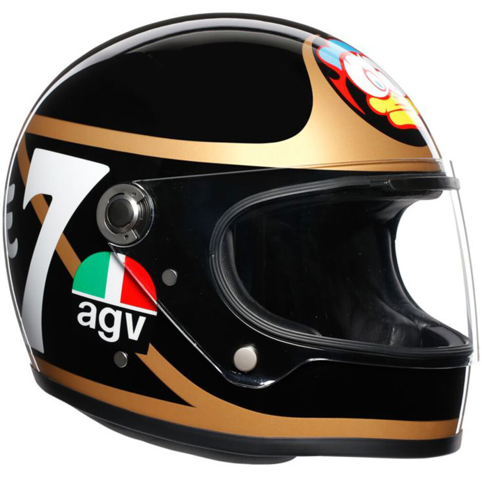 (S) Agv X3000 Barry Sheene / Gold Black 8051019028020