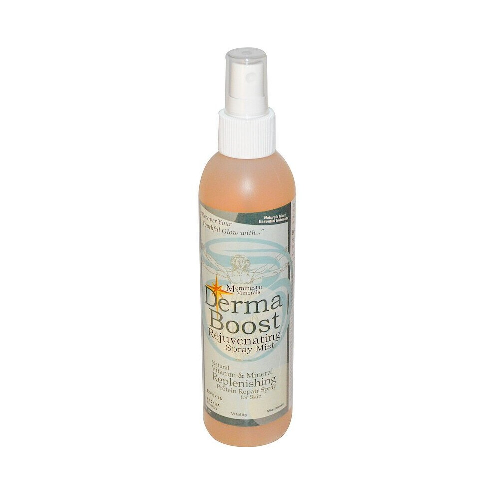Morningstar Minerals , Derma Boost, Rejuvenating Spray Mist, 8 Fl Oz