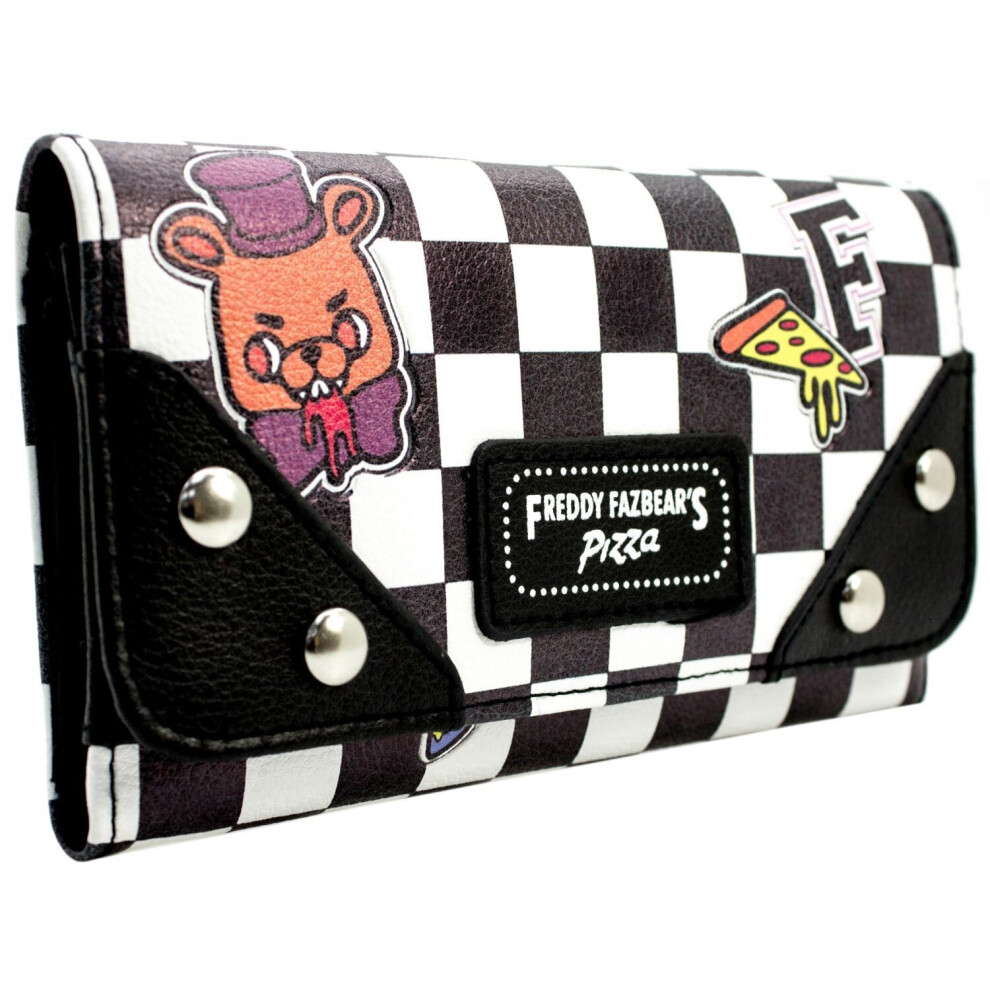 Five Nights at Freddys Lets Eat Freddy Fazbear Tri-Fold Purse