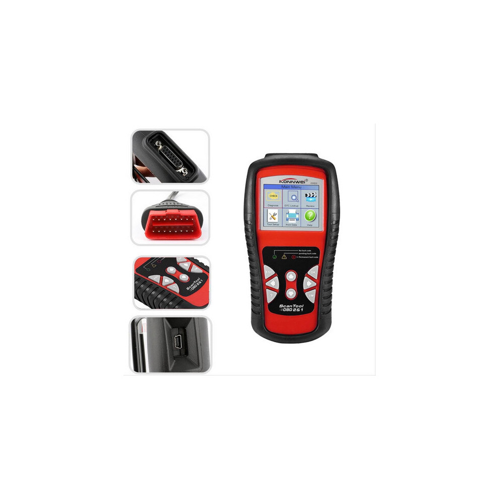 Vehicle Diagnostic Instrument Obd2 Scanner Auto Code Reader Diagnostic 7552103096020