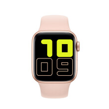 (Pink) Smart Watch Bluetooth Waterproof Health Monitoring Sports Pedometer Watch