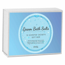 Epsom Bath Salts Natural Magnesium Sulphate Variety Box - 10x35g