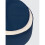 (Navy Blue) Yoga Studio Cylinder Meditation Cushion - Large 3