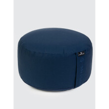 (Navy Blue) Yoga Studio Cylinder Meditation Cushion - Large