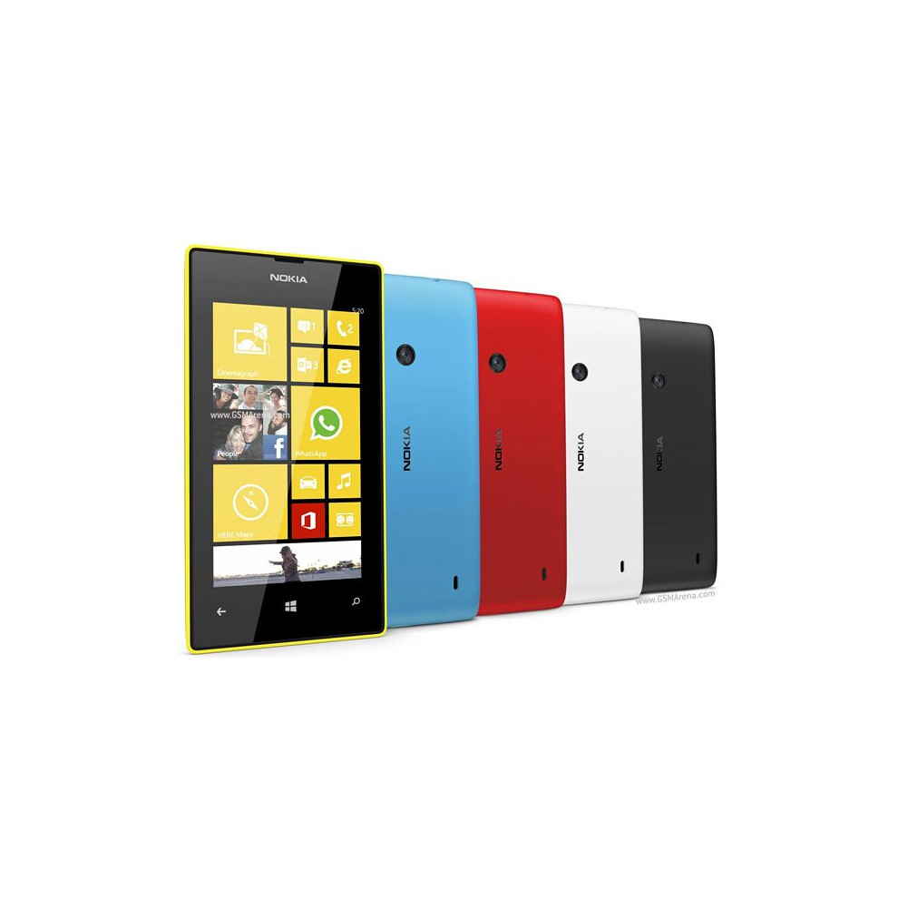 (Red) Nokia Lumia 520 Single Sim | 8GB | 512MB RAM-image-OPC-P6KTGBG-REFURBISHED