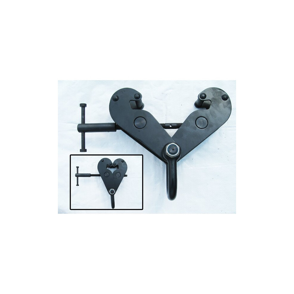 (1 Ton, Yes) Girder Beam Clamp 1T - 10T With Or Without Shackle 600988523012