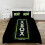(Double) XBOX Game On Duvet Cover Set Black Bedding 1