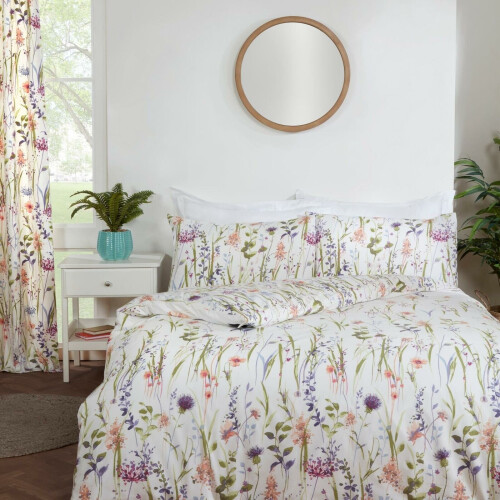 (King Size) Sundour Hampshire Duvet Cover Set Multi Floral