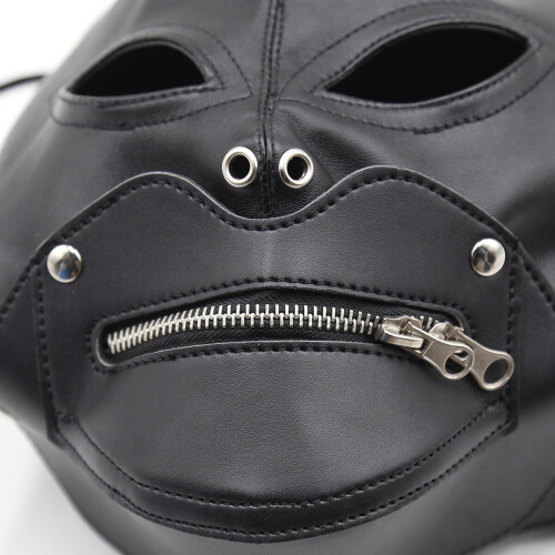 BDSM MASK - 'HALLOWEEN' STYLED FETISH HOOD 2