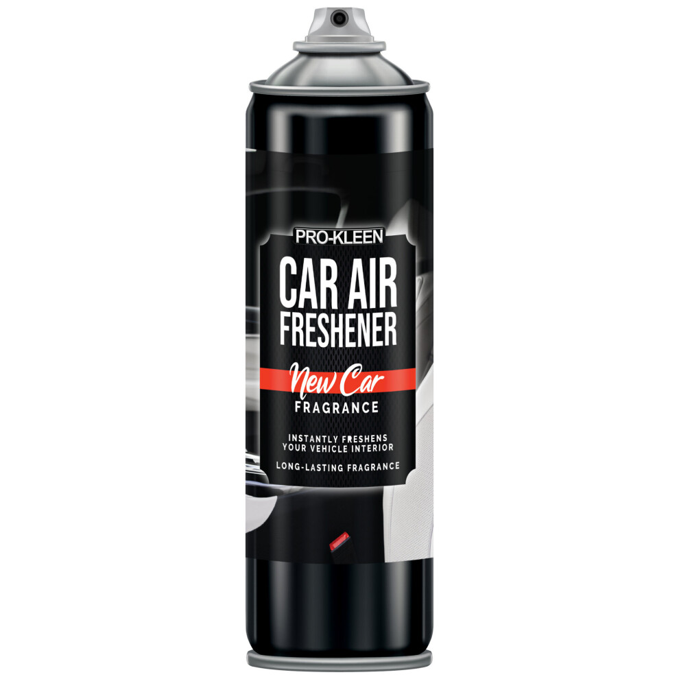 (1 x 400ml) ProKleen Car Air Freshener Spray New Car Fragrance