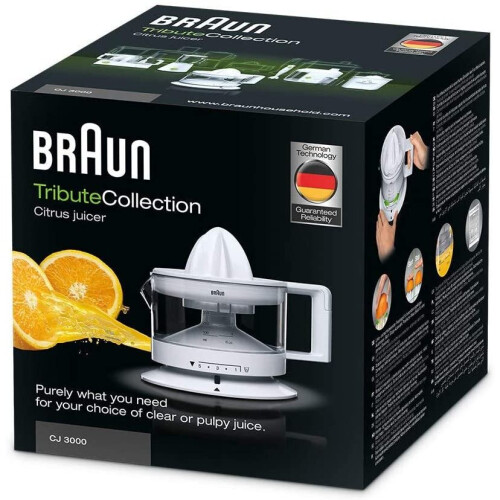 Braun Braun Electric Citrus Press, 350 ml , 20 W, White 2