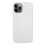 White iPhone 12 Pro Max Silicone Case with Magnetic Ring for MagSafe Wireless Charging 1