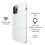 White iPhone 12 Pro Max Silicone Case with Magnetic Ring for MagSafe Wireless Charging 2