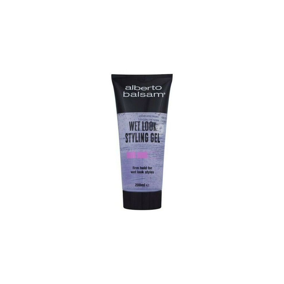 Alberto Balsam Wet Look Styling Gel 200Ml - Firm Hold Wet Look Styles