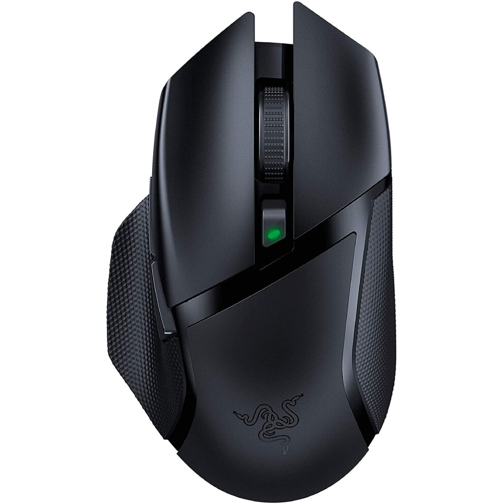 Razer Basilisk X HyperSpeed Wireless Gaming Mouse: Bluetooth & Wireless Compatible, 16K DPI Optical Sensor, 6 Programmable Buttons, Classic Black