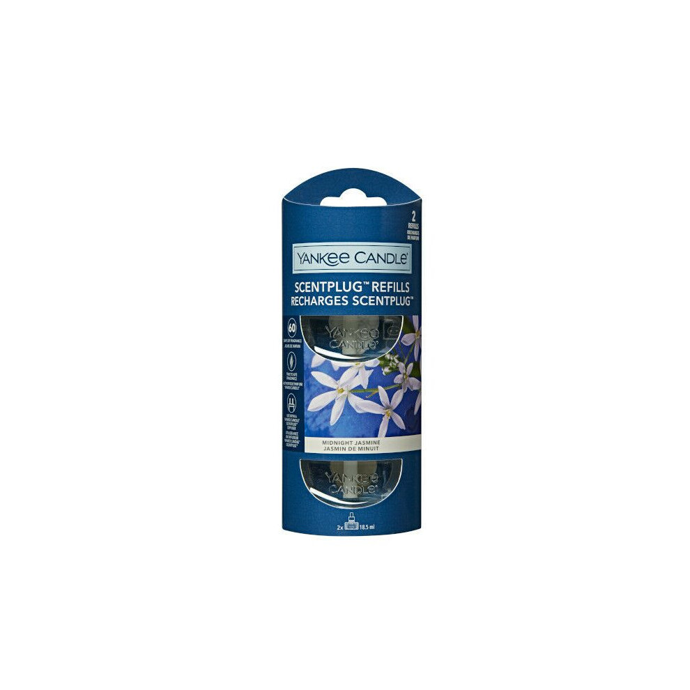 Yankee Candle Scent Plug Twin Pack Fragrance Refills - Midnight Jasmine