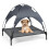 Costway Large Raised Dog Bed Puppy Pet Cot Elevated Tent Removeable Canopy 1