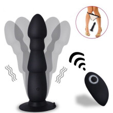 Vibrating Butt Plug Anal Bead Prostate Massager Wireless Remote Control Sex Toys