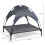 Costway Large Raised Dog Bed Puppy Pet Cot Elevated Tent Removeable Canopy 2