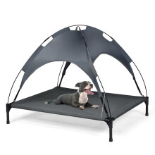 Exlarge Elevated Raised Dog Pet Bed Cot Puppy Tent Waterproof Canopy