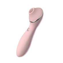 (Pink) Sex Toy Upgraded Vibrators 10 Modes Clit Suck Massager G-Spot Vagina Heated