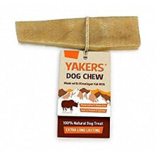 Yakers Dog Chew Small x2 Pack - Yak Milk Treat, 100% Natural, Long-Lasting, Gluten & Preservative-Free, Plaque & Tartar Fight