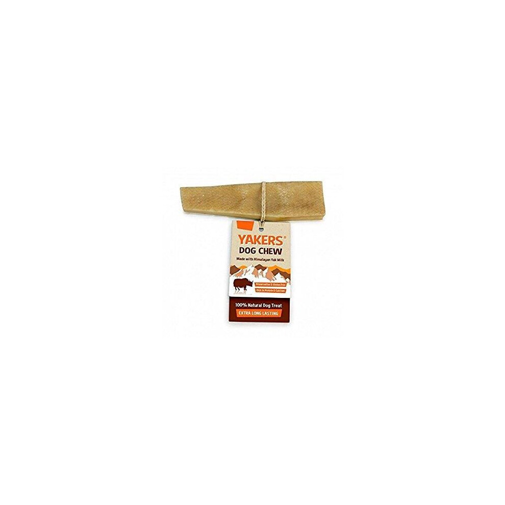 Yakers Dog Chew Small X2 Pack - Yak Milk Treat, 100% Natural, Long-Lasting, Gluten & Preservative-Free, Plaque & Tartar Fight
