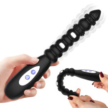 NEW Vibrating P-Spot Prostate Massager Male Sex Toy Vibrator Anal Bead Butt Plug
