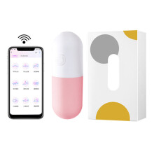 (Pink) Womens Sex Toy Vibrating Panties Remote Control Wearable Clitoris Stimulator USB